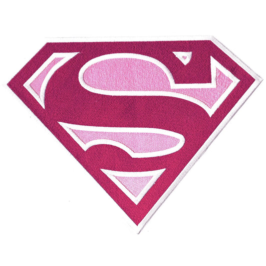 Supergirl Pink X-Large Logo Patch
