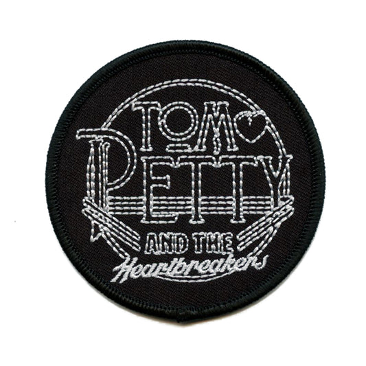 Tom Petty and The Heartbreakers Patch Circle Logo Heart Embroidered Iron On