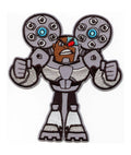 Teen Titans Go! Cyborg Patch DC Cartoon Network Embroidered Iron On