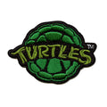 Teenage Mutant Ninja Turtles Logo Patch Nostalgic 80s Cartoon Embroidered Iron On