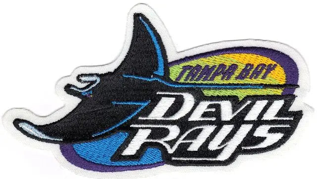 Tampa Bay Devil Rays Old Primary Team Logo Patch (1998-2000) – Patch ...