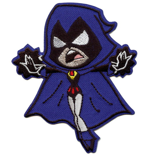 Teen Titans Go! Raven Patch DC Cartoon Demon Embroidered Iron On