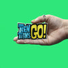 Teen Titans Go! Logo Patch DC Cartoon Network Embroidered Iron On