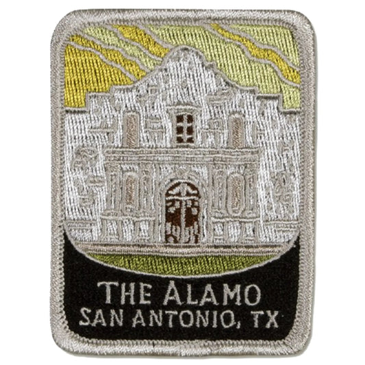 The Alamo San Antonio Texas Patch Travel Historical Landmark Embroidered Iron On