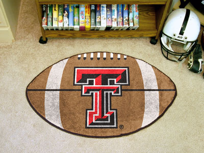 Texas Tech Red Raiders Football Nylon Mat 22" x 35" 