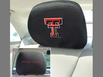 Texas Tech Red Raiders Head Rest Covers 2-Piece 