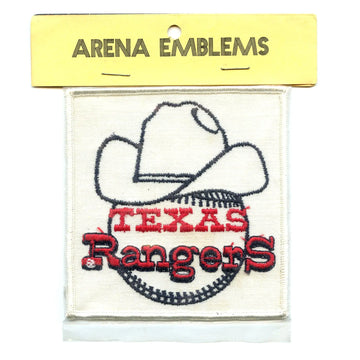 Very Rare Texas Rangers MLB Baseball Vintage Square Team Logo Patch 