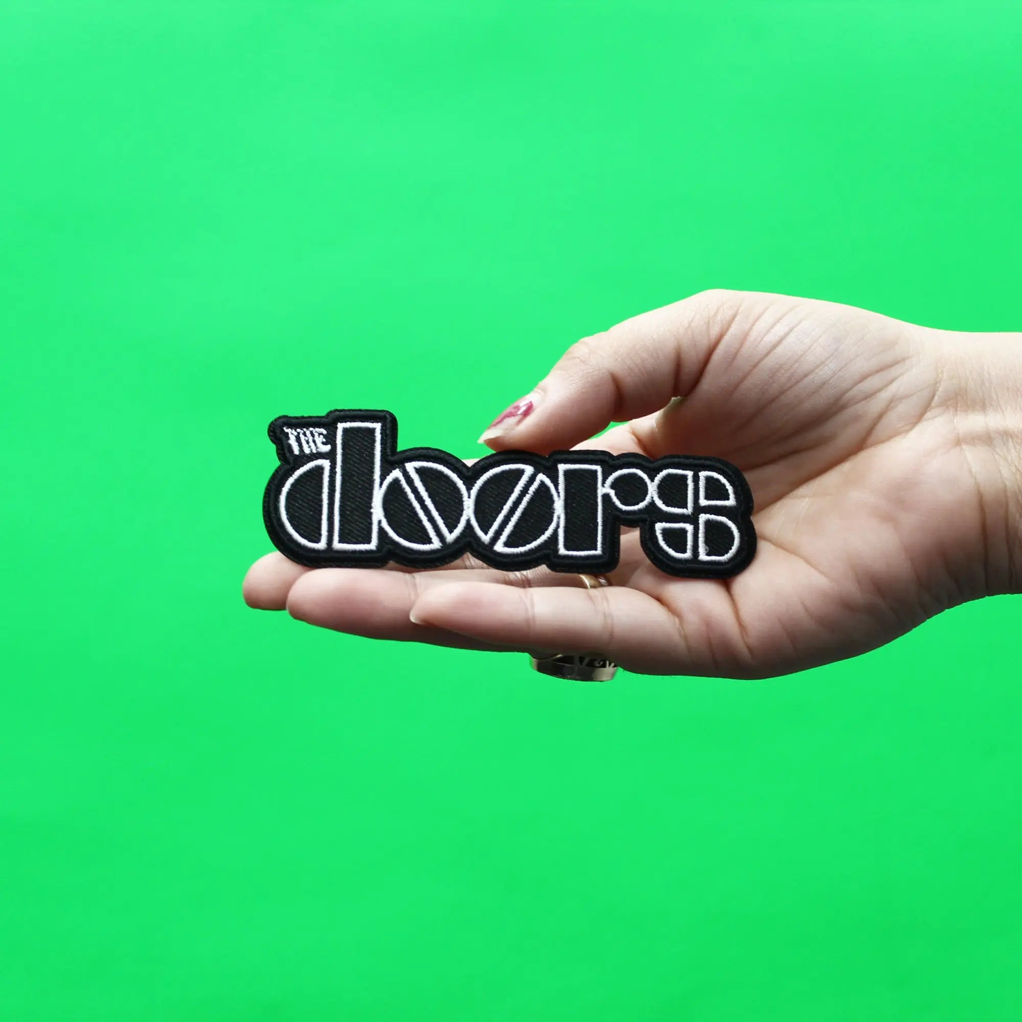 The Doors Patch Band Logo Embroidered Iron On