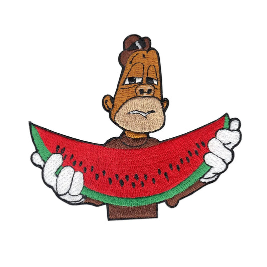The Story Of O.J Jay Bo With Watermelon Iron On Applique Patch 
