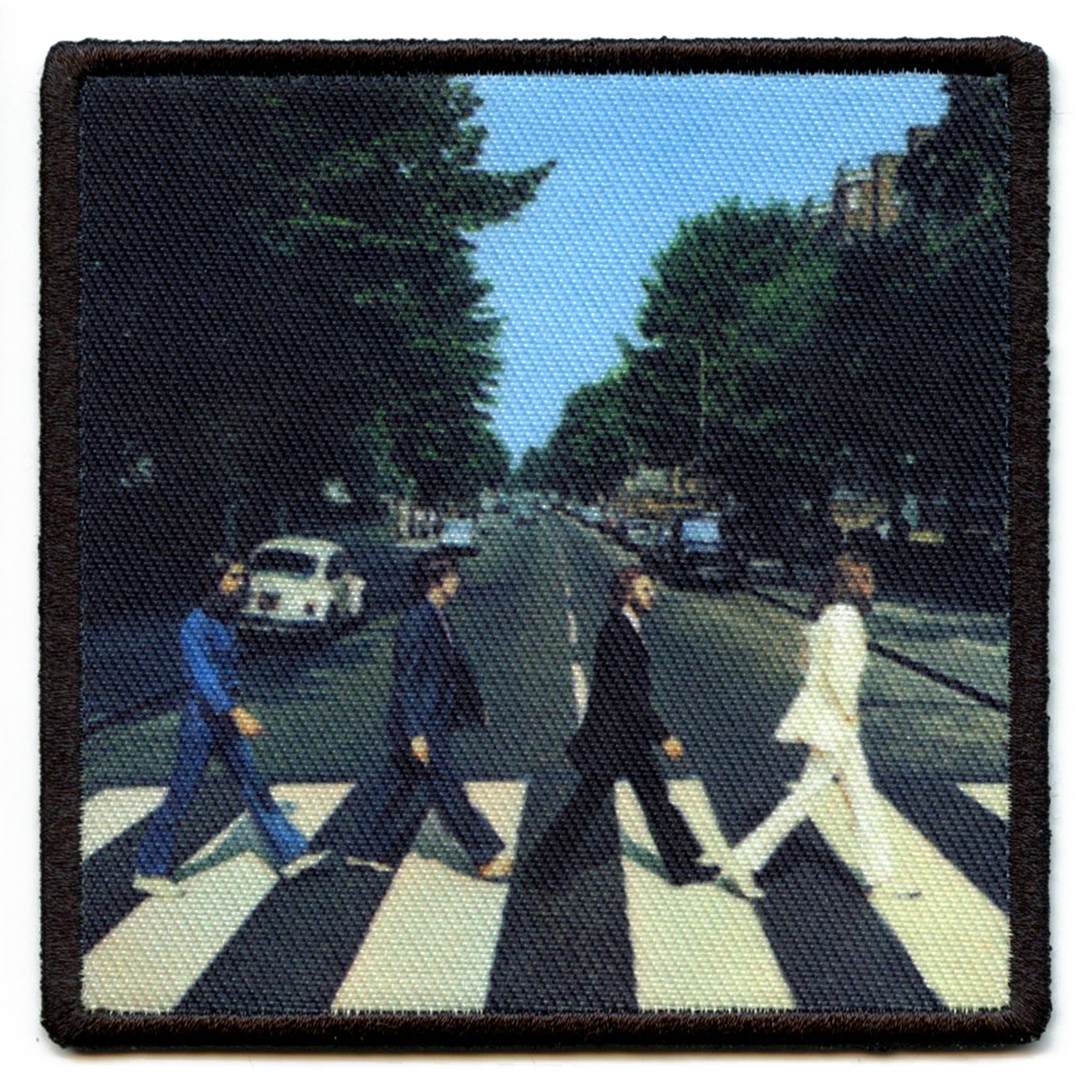 The Beatles Abbey Road Album Cover Patch Iconic Rock Band Sublimated ...