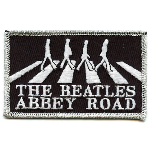 The Beatles Abbey Road Patch Iconic Rock Band Embroidered Iron On