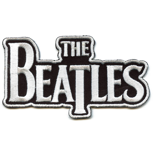 The Beatles Logo Patch Iconic Rock Band Embroidered Iron On