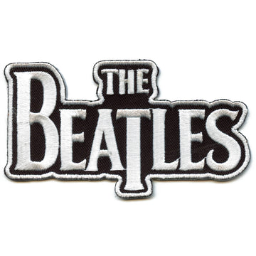 The Beatles Logo Patch Iconic Rock Band Embroidered Iron On