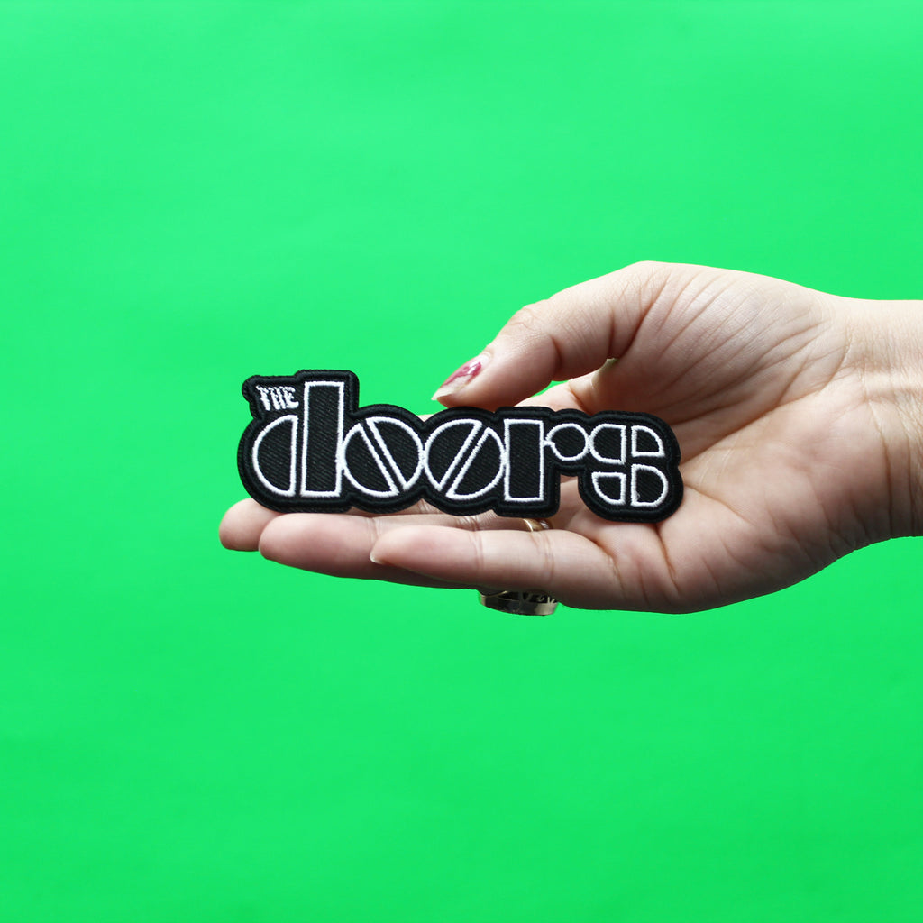 The Doors Patch Band Logo Embroidered Iron On 