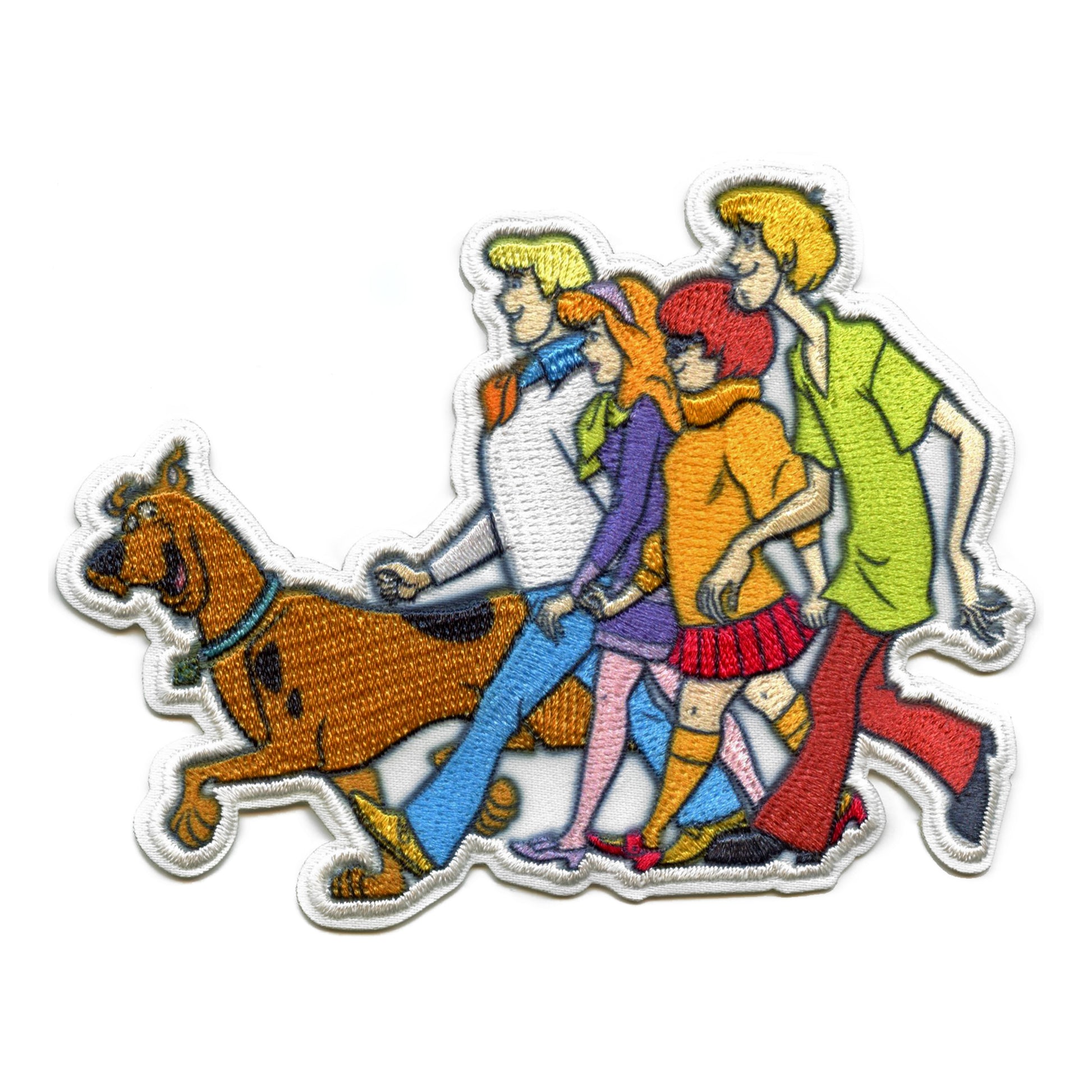 Official Scooby-Doo! Patch The Gang Embroidered Iron On – Patch