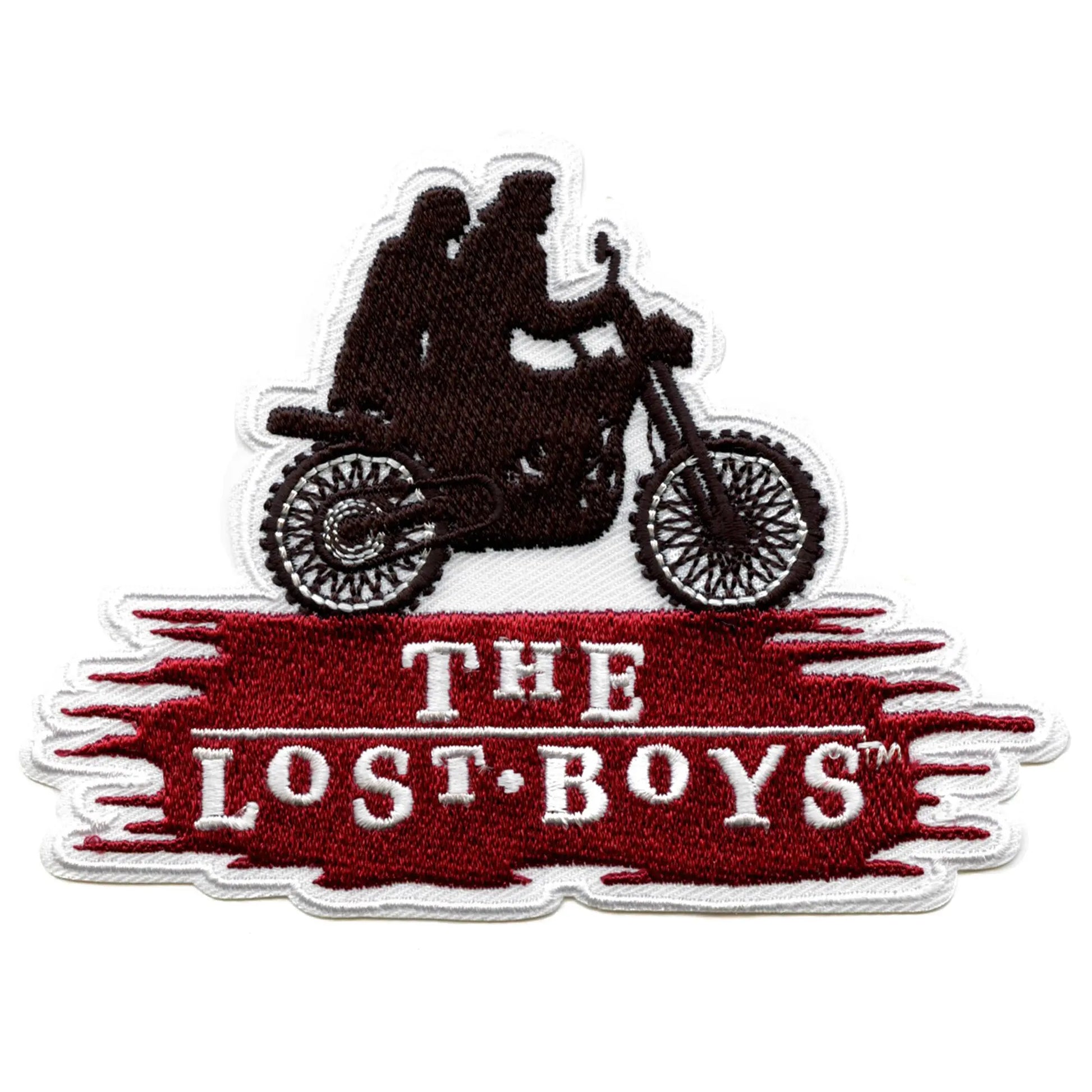 The Lost Boys Motorcycle Logo Patch Comedy Horror Classic Embroidered Iron On