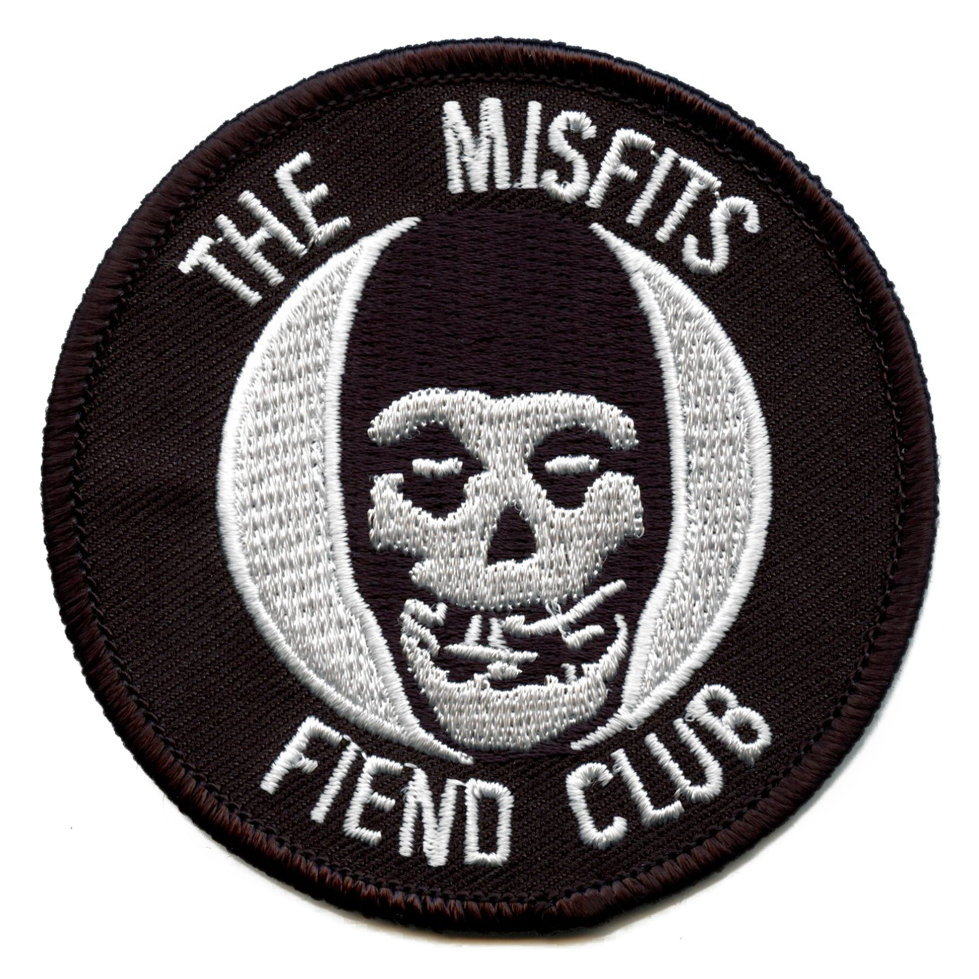The Misfits Fiend Club Patch Membership Logo Embroidered Iron On 