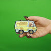 Scooby Doo Mystery Machine Embroidered Iron On Photo Patch 