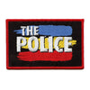 The Police Three Stripes Patch Classic English Rock Embroidered Iron On