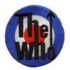 The Who Target Logo Patch English Rock Band Embroidered Iron On