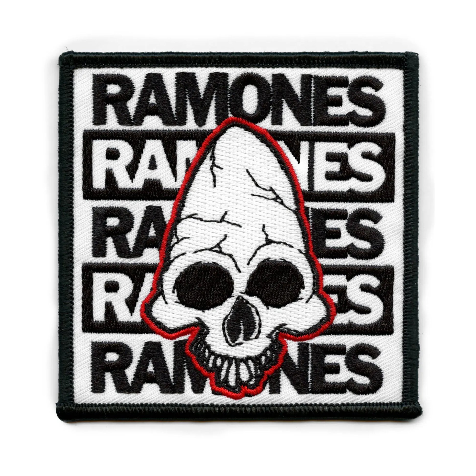 The Ramones Pinhead Logo Patch Punk Rock Band Embroidered Iron On