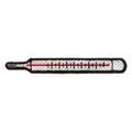 Thermometer Embroidered Iron On Patch