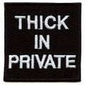 Thick In Private Box Embroidered Iron On Patch