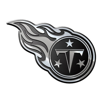 Tennessee Titans Premium Solid Metal Chrome Plated Car Auto Emblem 