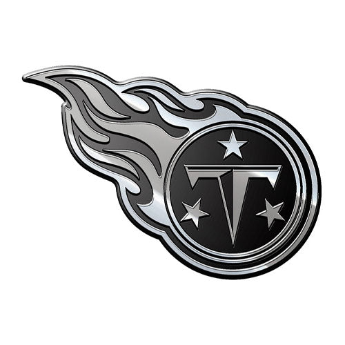 Tennessee Titans Premium Solid Metal Chrome Plated Car Auto Emblem 