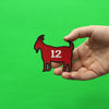 Tampa Bay GOAT #12 Football Parody Embroidered Iron On Patch 