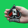 Top Gun Maverick Phoenix Badge Patch Classic Pilot Spade Embroidered Iron On