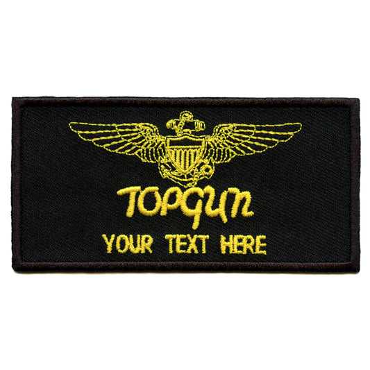 Top Gun Maverick Rooster Badge Patch Classic Pilot Arrow Embroidered Iron  On BG1 -  Italia