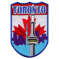 Toronto Canada Shield Embroidered Iron On Patch