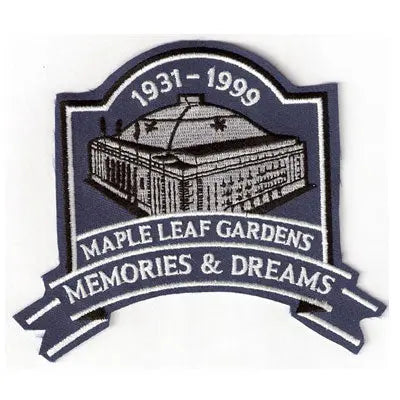 Toronto Maple Leafs Gardens Memories & Dreams Patch (1931-1999) 