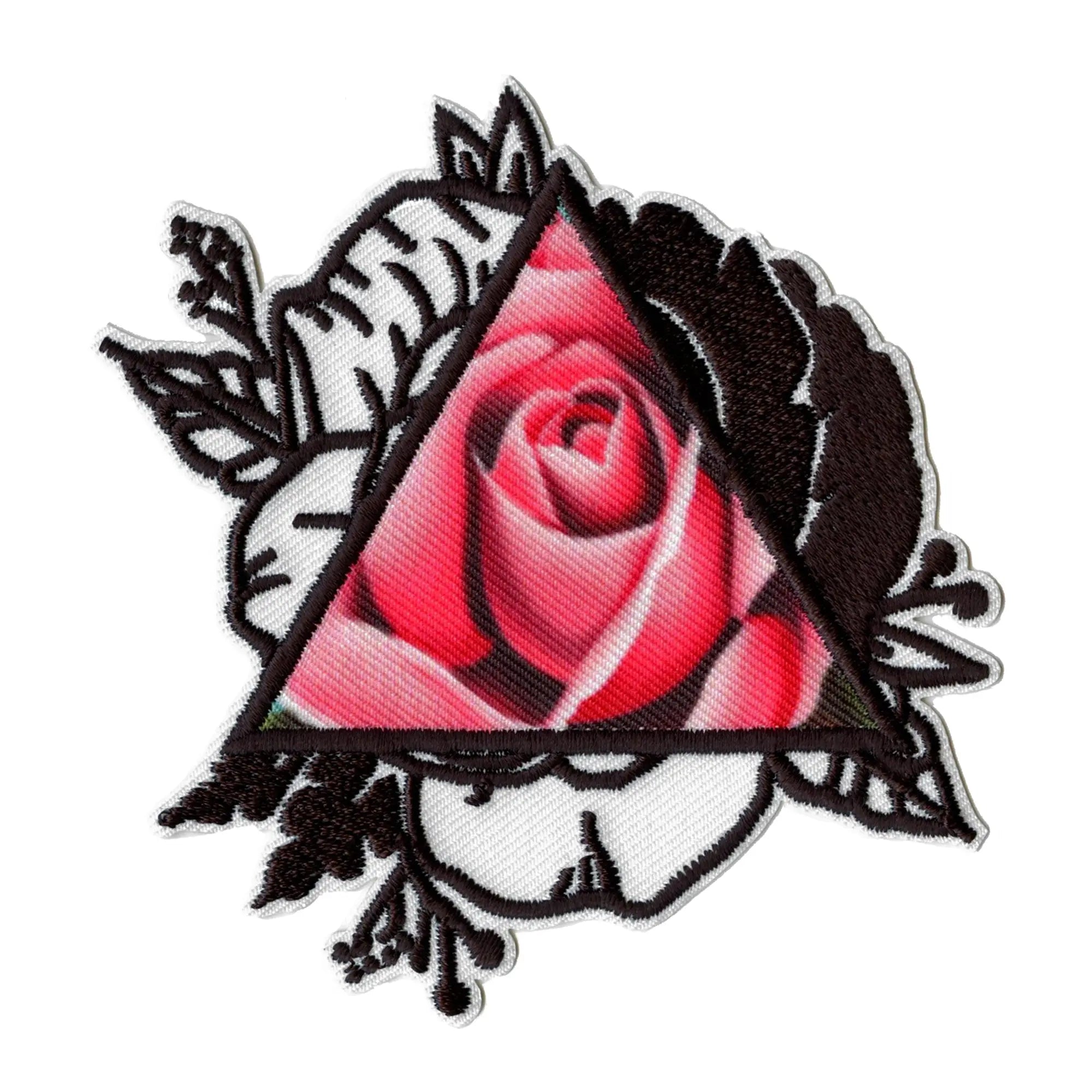 Tattoo Rose flower.Tattoo, mystic symbol. Vintage style. Stock Vector by  ©kalita.katsiaryna@gmail.com 406249226
