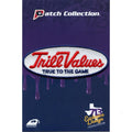 Trill Values Retro Oval Embroidered Iron On Patch