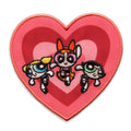 Powerpuff Girls With Heart Patch Cartoon Network Animation Embroidered Iron On
