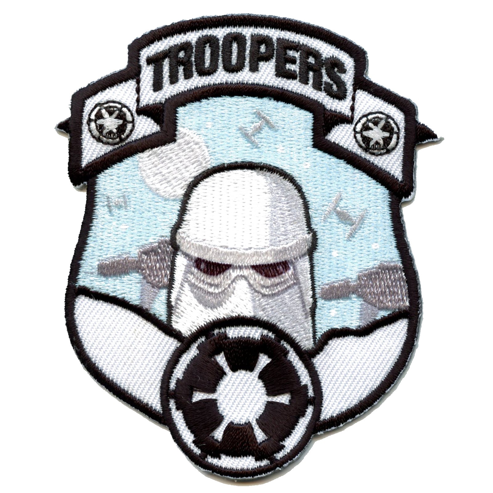 Official Star Wars Storm "Troopers" Embroidered Iron On Patch 