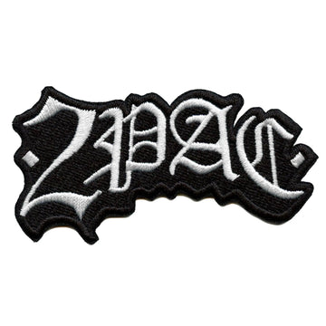 Tupac Gothic Arch 2PAC Patch West Coast Rapper Embroidered Iron On