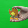 Official Tweety Bird Wearing a Cowboy Hat Embroidered Iron On Patch 