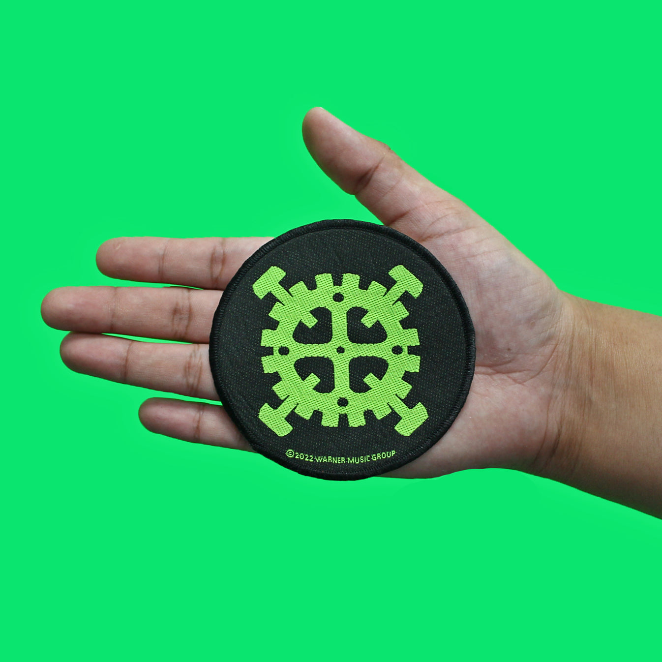 Type O Negative Gear Logo Patch New York 90s Woven IronOn Patch