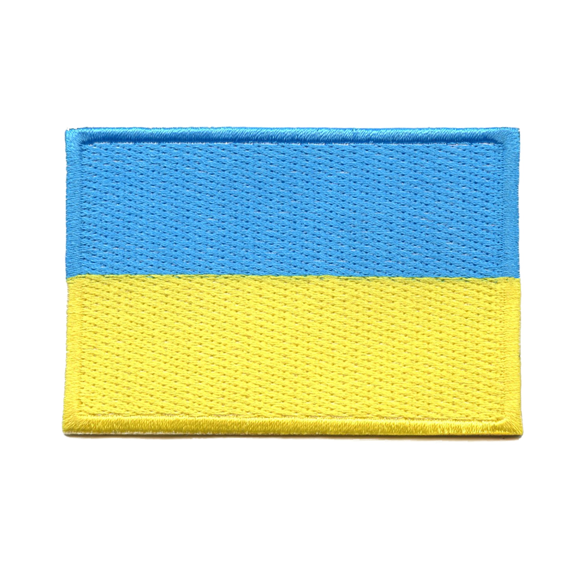 Ukraine Country Flag Patch Pride Prosperity Support Embroidered Iron On 