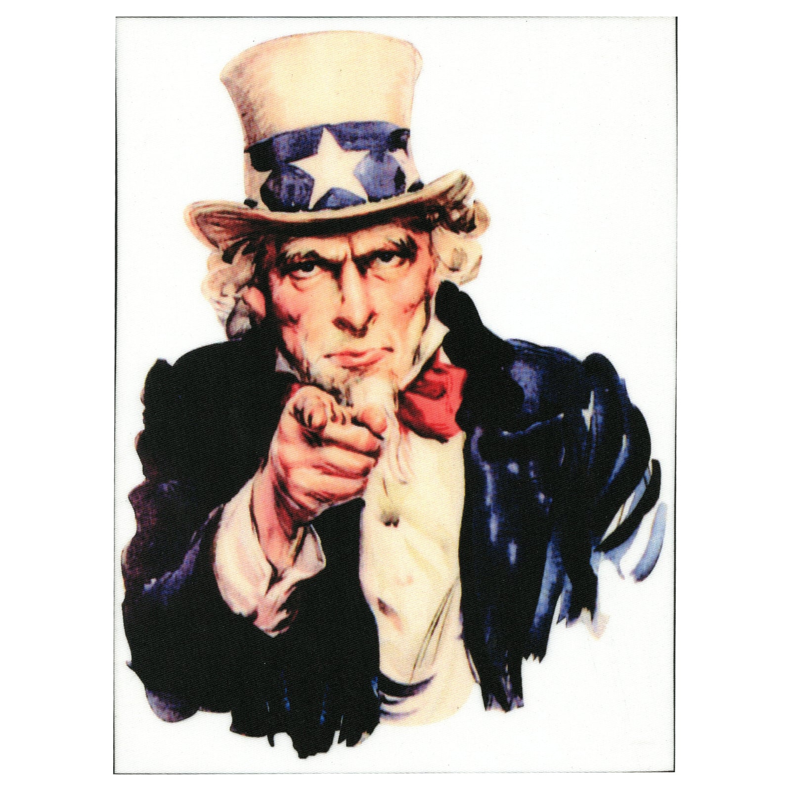 Uncle Sam Iron-On FotoPatch 