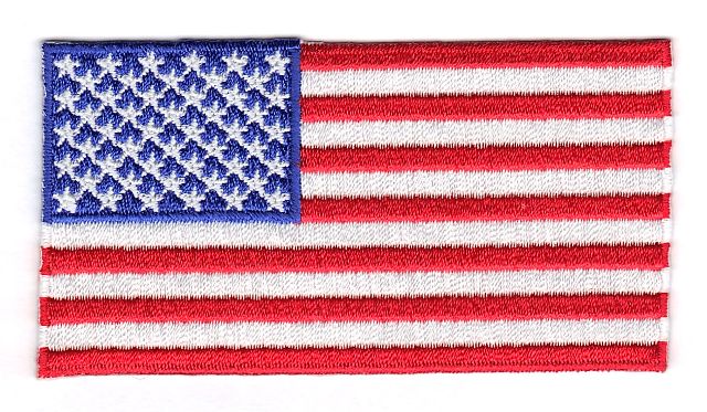 United States of America Embroidered Country Flag Patch 