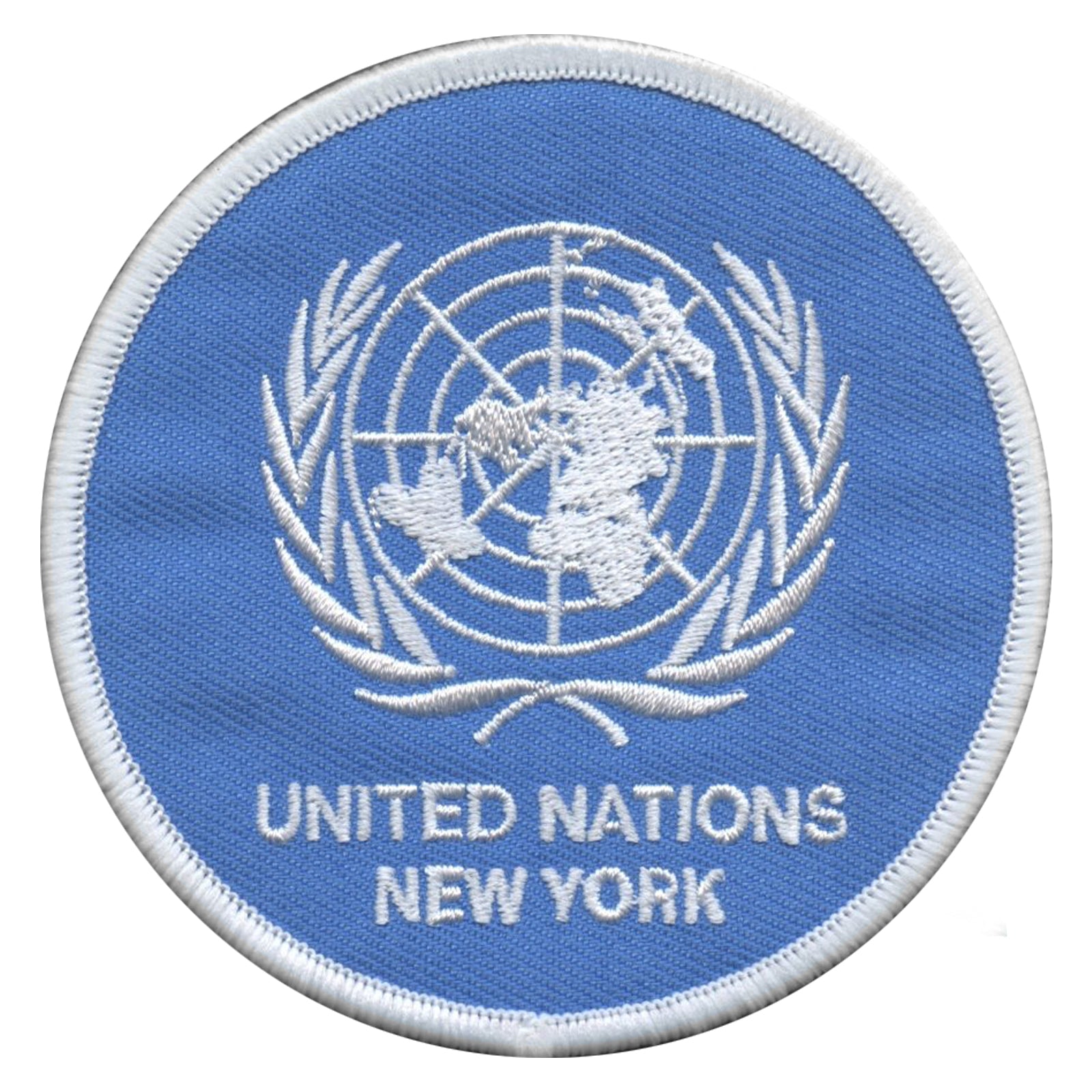 United Nations New York  Iron On Patch 