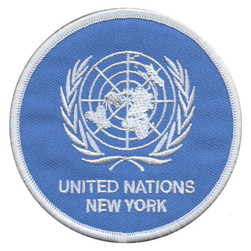 United Nations New York  Iron On Patch 
