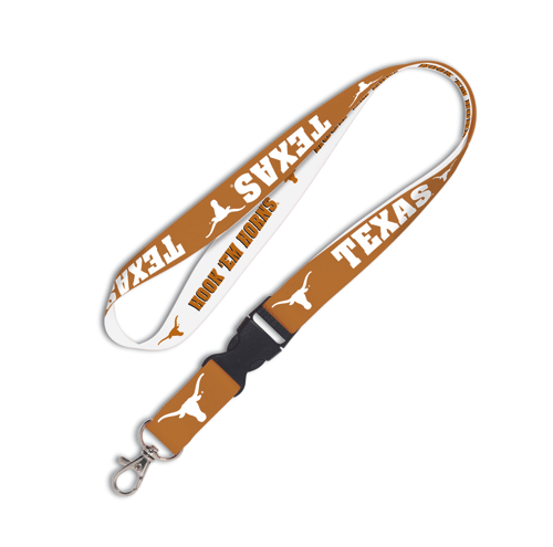 University of Texas Longhorns 2-Sided Detachable Lanyard 