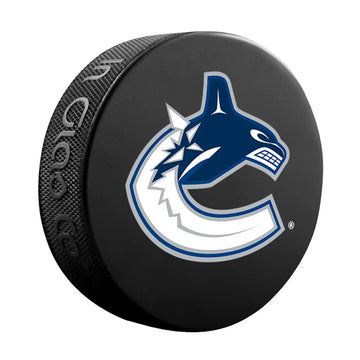 Vancouver Canucks Basic Collectors NHL Hockey Game Puck 