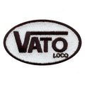 Vato Loco Brand Parody Embroidered Iron On Patch