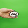 Vato Loco Brand Parody Embroidered Iron On Patch 